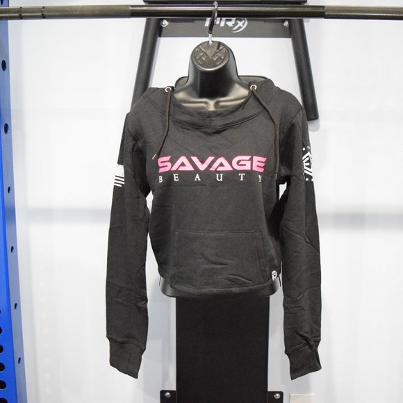 Savage Beauty Cropped‎ Sweater - Picture 1 of 2